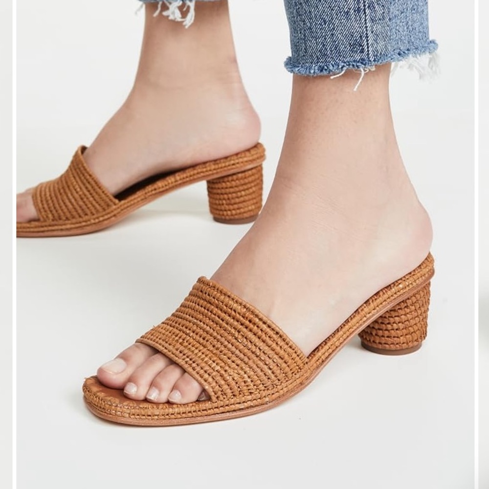 Carrie Forbes Bou Heeled Mules